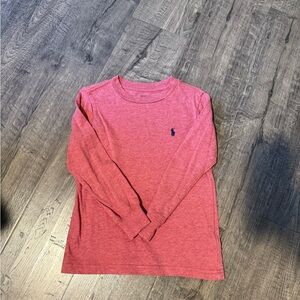 Polo by Ralph Lauren Kids Pink Long Sleeve Tee